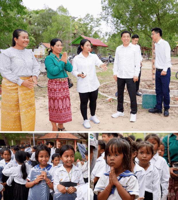 赛轮集团跨国礼物为柬埔寨学生“圆梦”