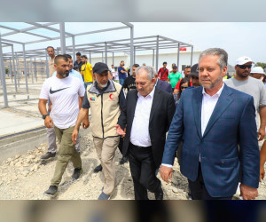 叙利亚总理视察阿联酋在拉塔基亚资助的住房项目