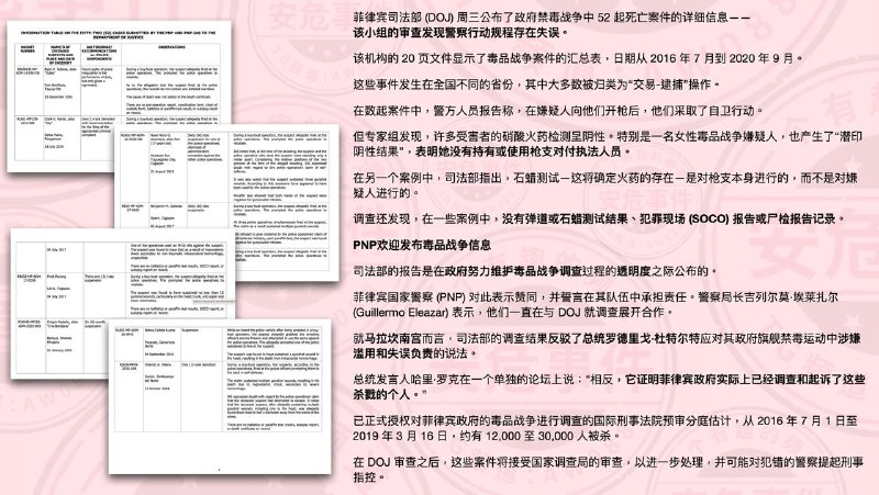 甩锅给警察？司法部公布政府禁毒死亡案件调查：警察行动规程存在错误