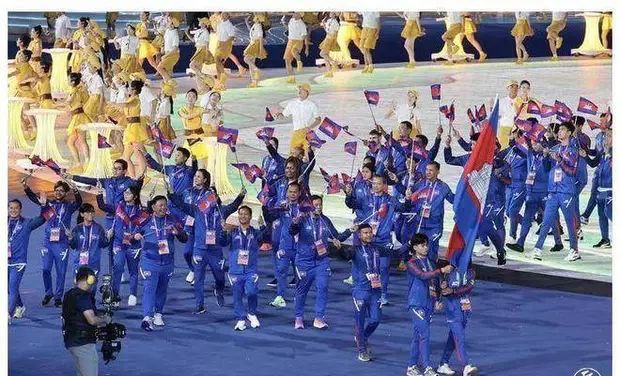 柬埔寨亚运代表团运动服云南造