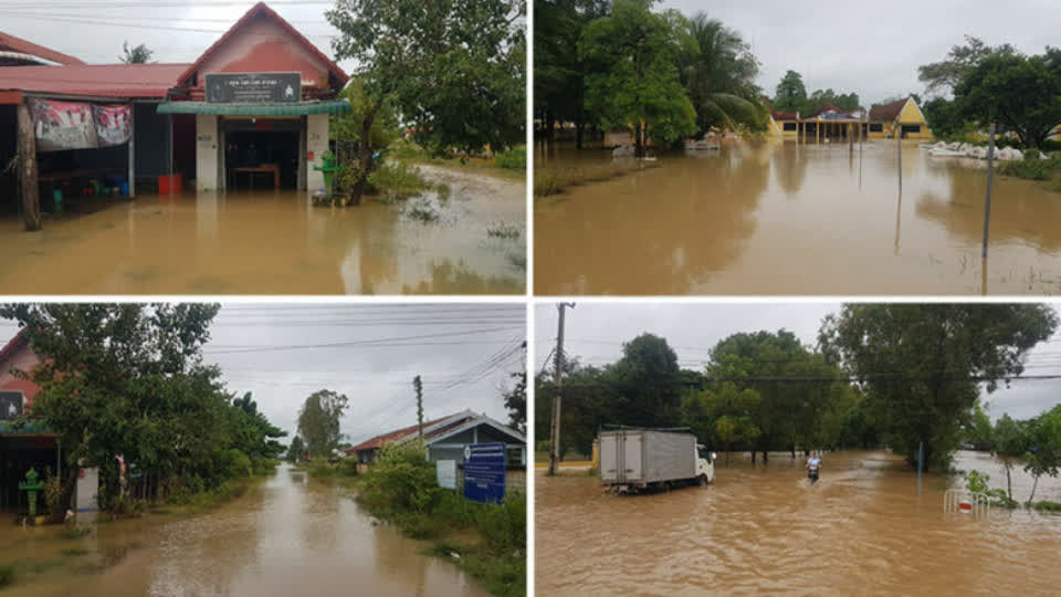 洪水告急！柬埔寨某省入境卡被迫暂时停办
