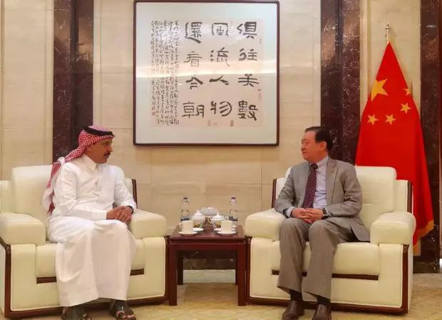 中国驻伊朗大使常华会见沙特新任驻伊朗大使