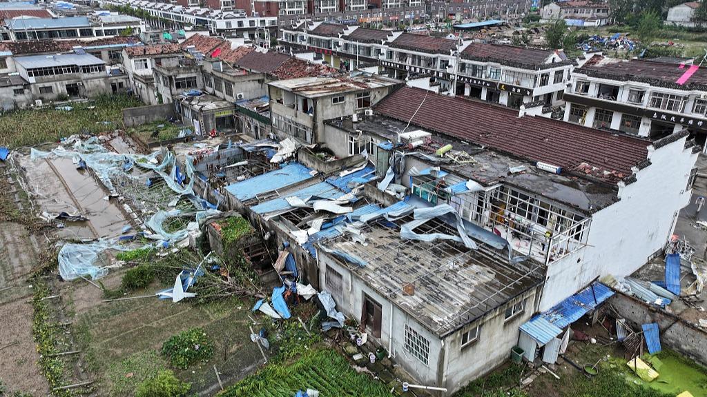 江苏龙卷风致10死 专家：属于比较罕见的龙卷风事件