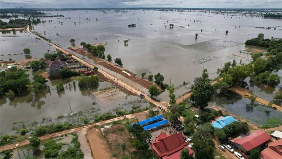 泰国多日暴雨或将打开闸门，柬埔寨边境省份准备抗洪！